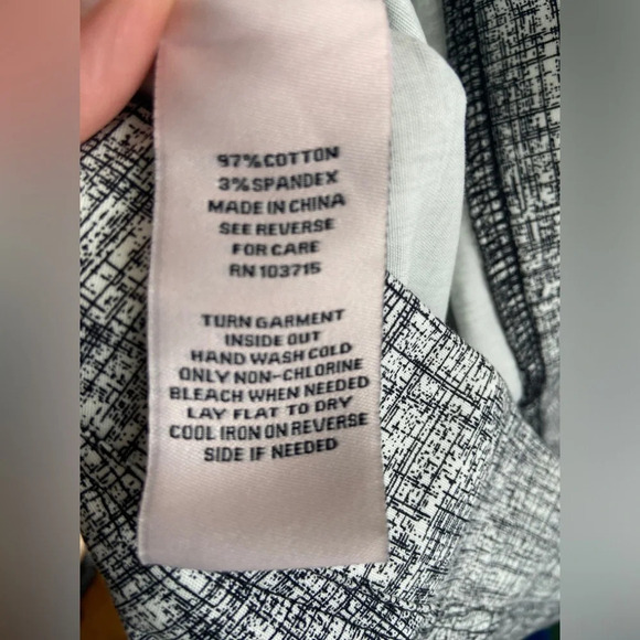 Nanette Lepore Marled Pull on Trouser pants Sz 8 - Picture 8 of 11